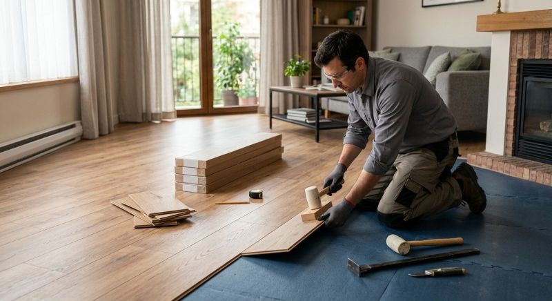 Laminate Floor Replacement in Hennepin County, MN