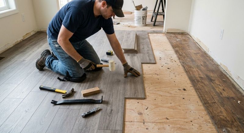 Laminate Floor Replacement in Minneapolis, MN