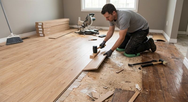 Laminate Wood Installation in Prior Lake, MN