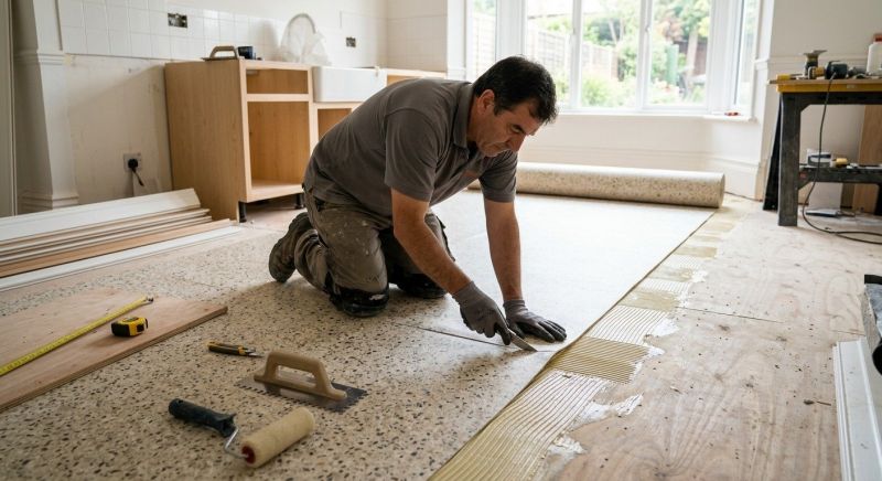 Linoleum Floor Installation in Chanhassen, MN