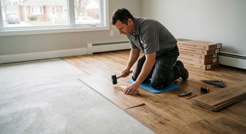 Linoleum Floor Installation in Hopkins, MN