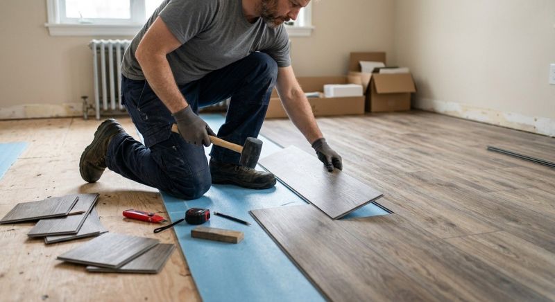Linoleum Floor Installation in New Prague, MN