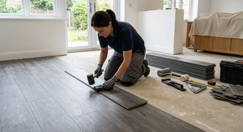 Luxury Vinyl Tile Installation in Chaska, MN