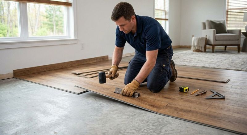 Luxury Vinyl Tile Installation in Prior Lake, MN