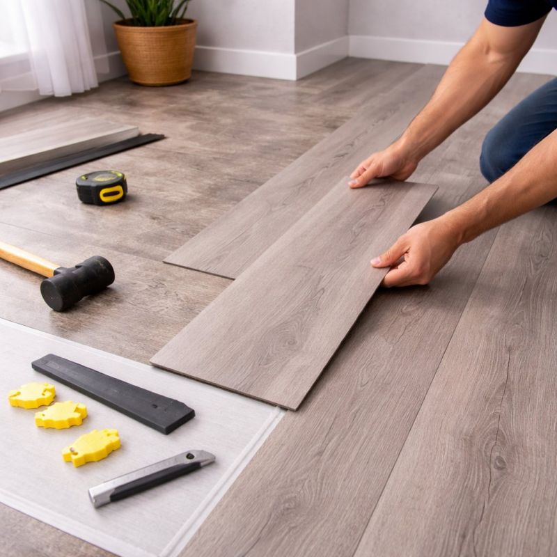 Luxury Vinyl Tile Installation in Shakopee, MN
