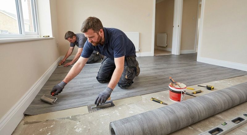 Sheet Flooring Installation in Hennepin County, MN