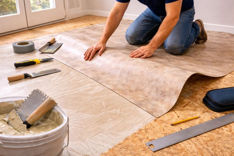 Sheet Vinyl Installation in Northfield, MN