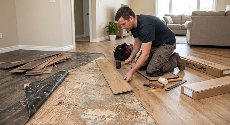 Vinyl Floor Replacement in Prior Lake, MN
