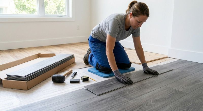 Vinyl Tile Installation in Prior Lake, MN