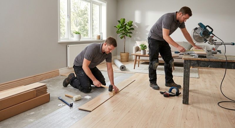 Wood Laminate Installation in Prior Lake, MN